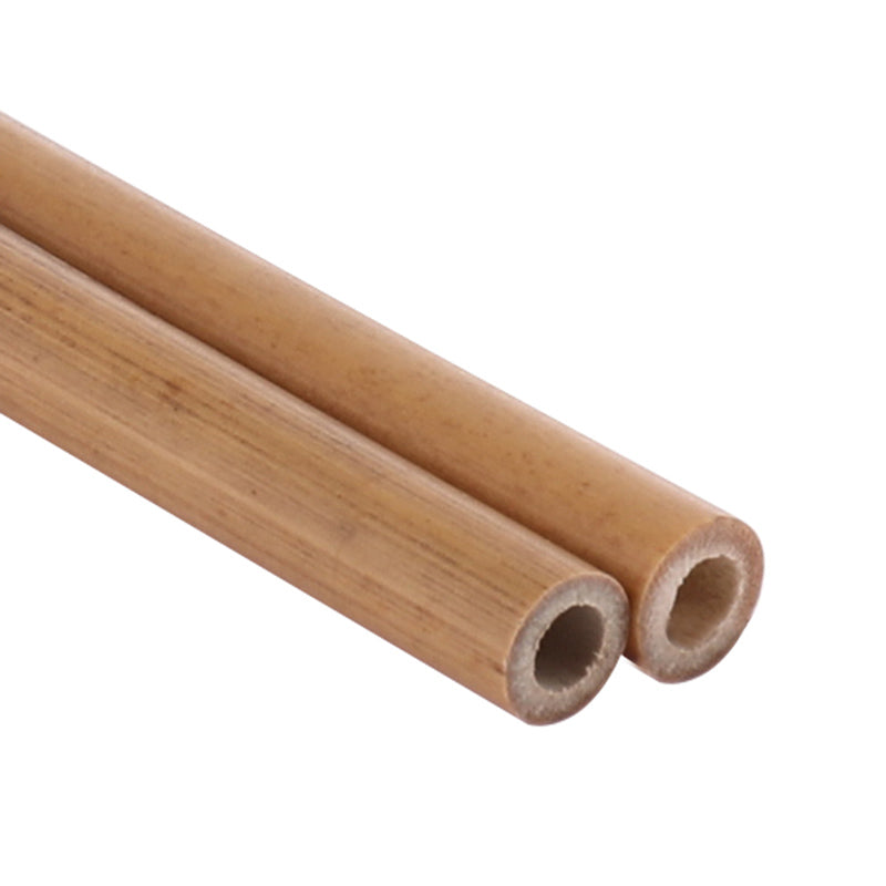 10ct Reusable Bamboo Straws Beige - Spritz™